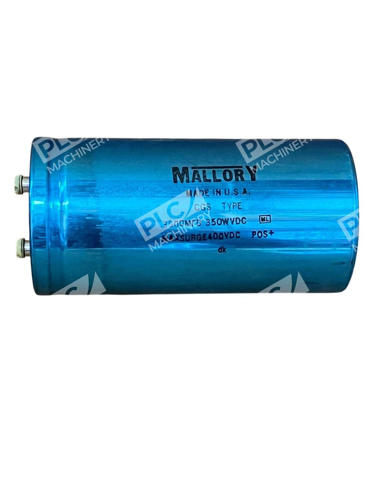 Mallory 3600MFD - Mallory Type CGS Aluminum Electrolytic Capacitor 3600MFD 350