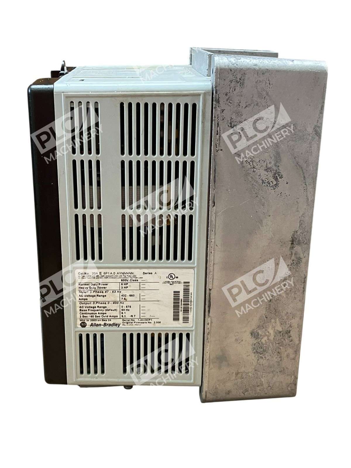 Allen-Bradley 20AE6P1A0AYNNNNN PowerFlex 70 Adjustable Frequency AC drive - Image 4