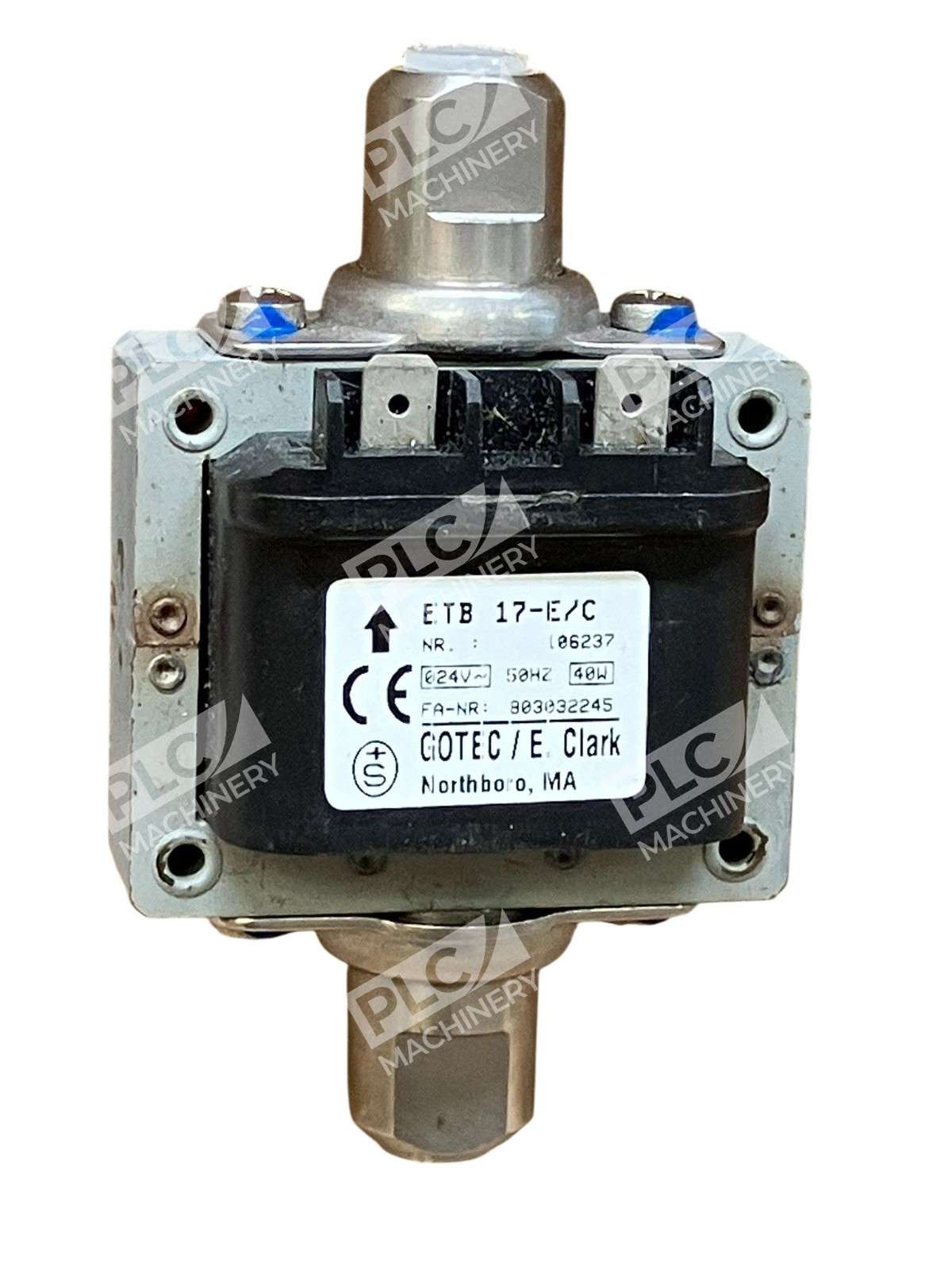 Gotec ETB 17-E/C Solenoid Piston Pump 24VAC 50/60Hz 40W - Image 2
