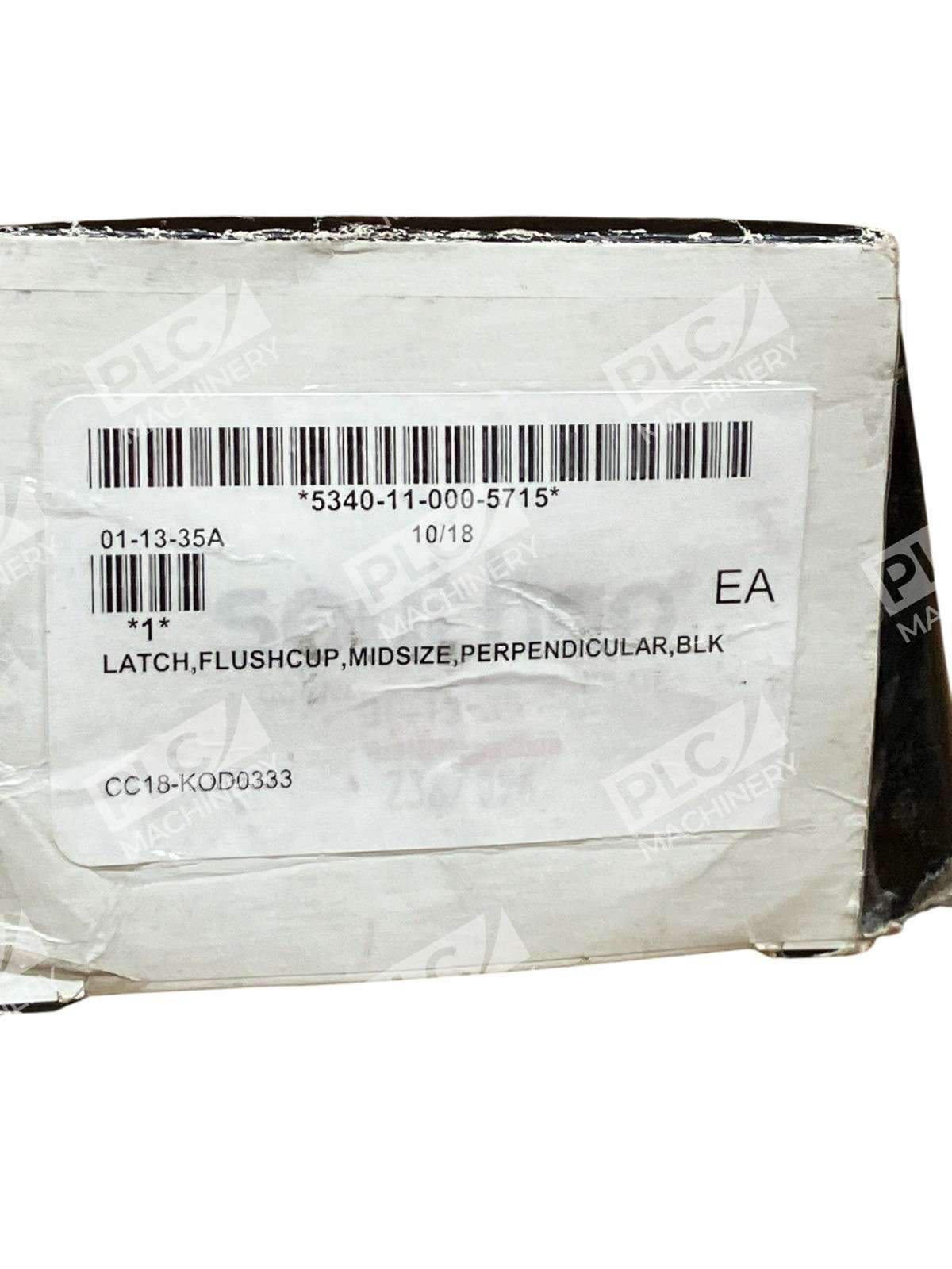 Southco 1 Latch Flushcup Midsize Perpendicular Black CC18-KOD0333 - Image 10