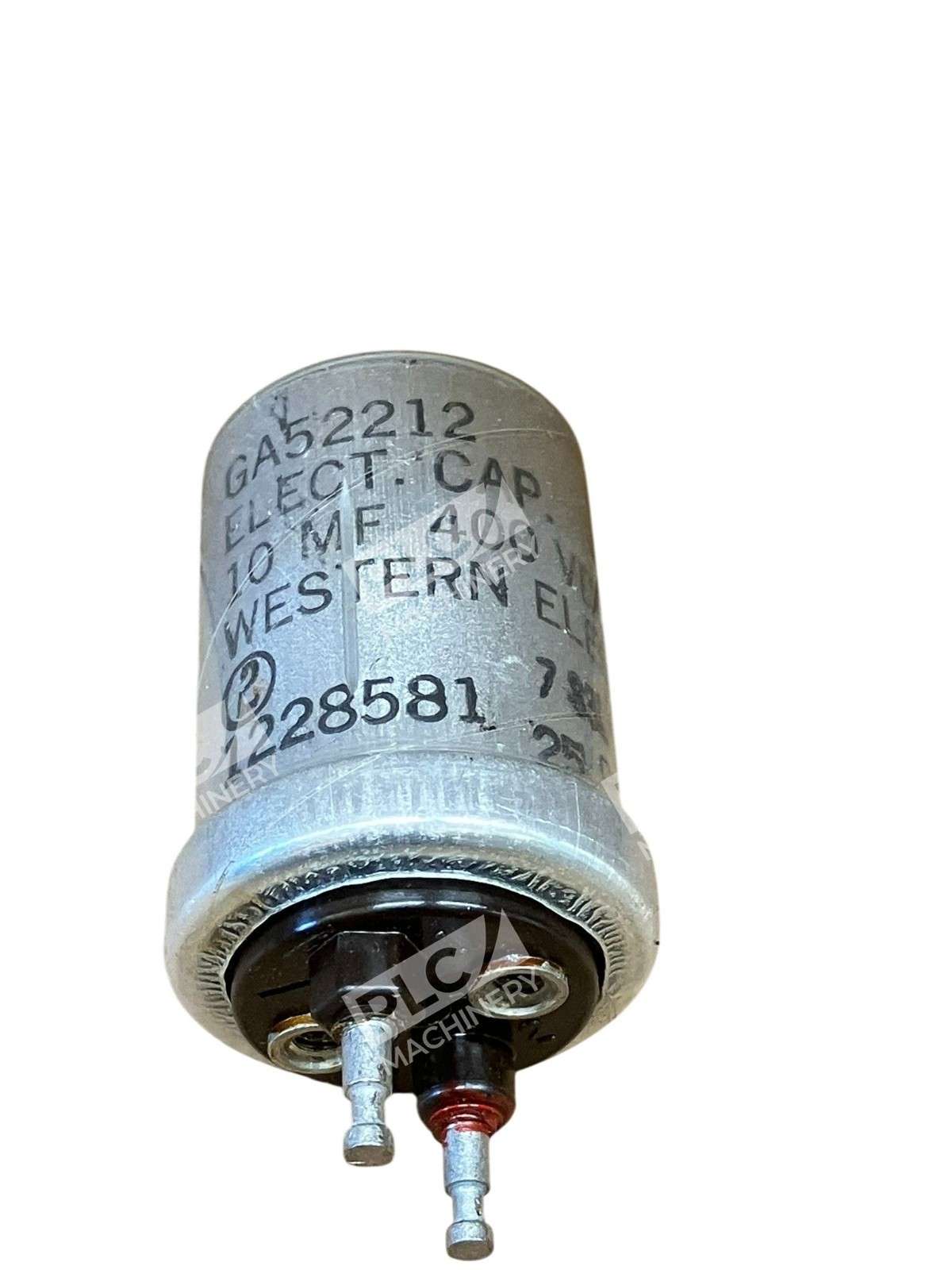 Western Electric GA52212 Electrolytic Capacitor 10MF 400VDC - Image 2