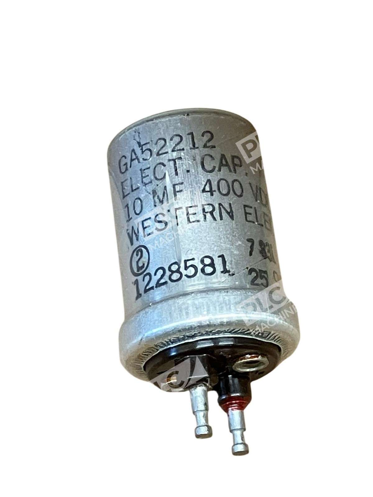 Western Electric GA52212 Electrolytic Capacitor 10MF 400VDC - Image 5