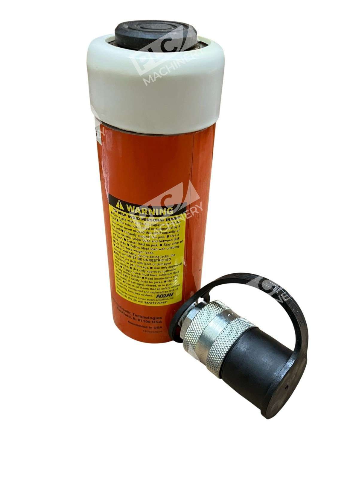 SPX Power Team C104C Model B 11-Ton Single-Acting Hydraulic Cylinder - Image 10