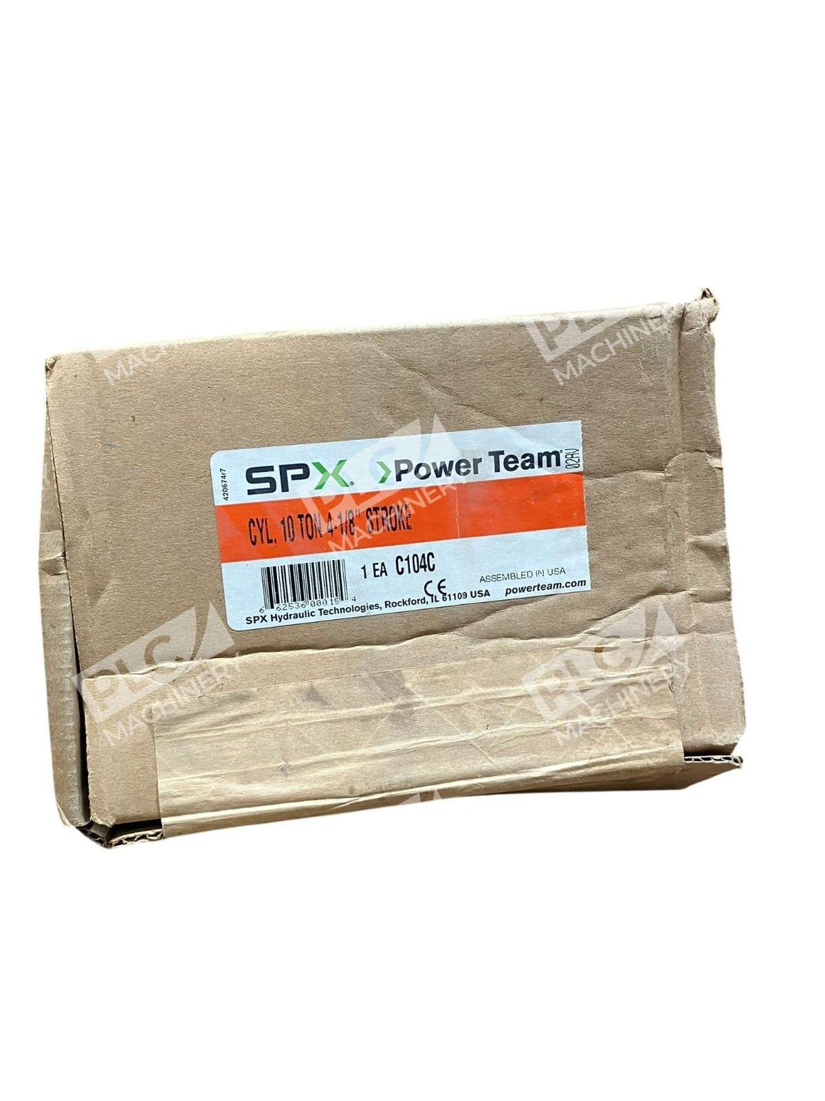 SPX Power Team C104C Model B 11-Ton Single-Acting Hydraulic Cylinder - Image 3