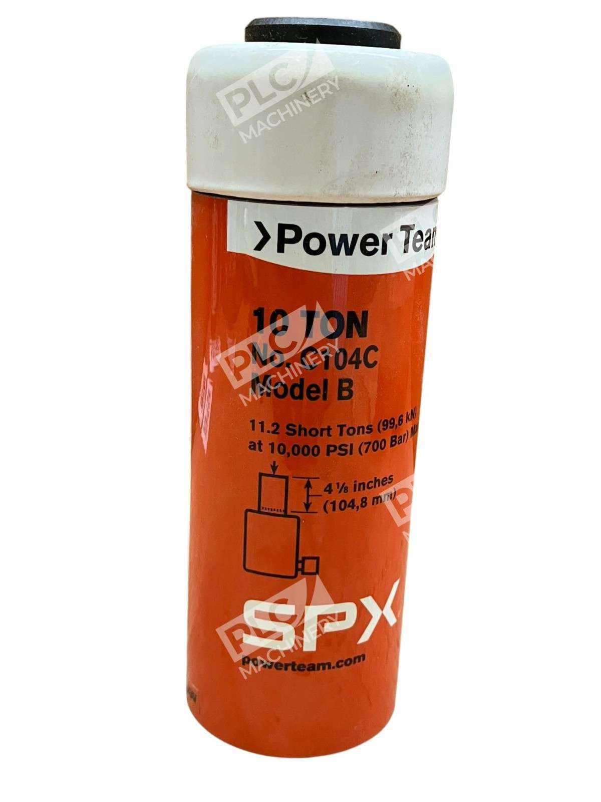 SPX Power Team C104C Model B 11-Ton Single-Acting Hydraulic Cylinder - Image 7