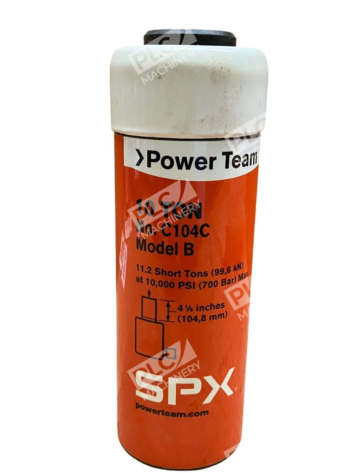 SPX Power Team C104C Model B 11-Ton Single-Acting Hydraulic Cylinder - Image 8