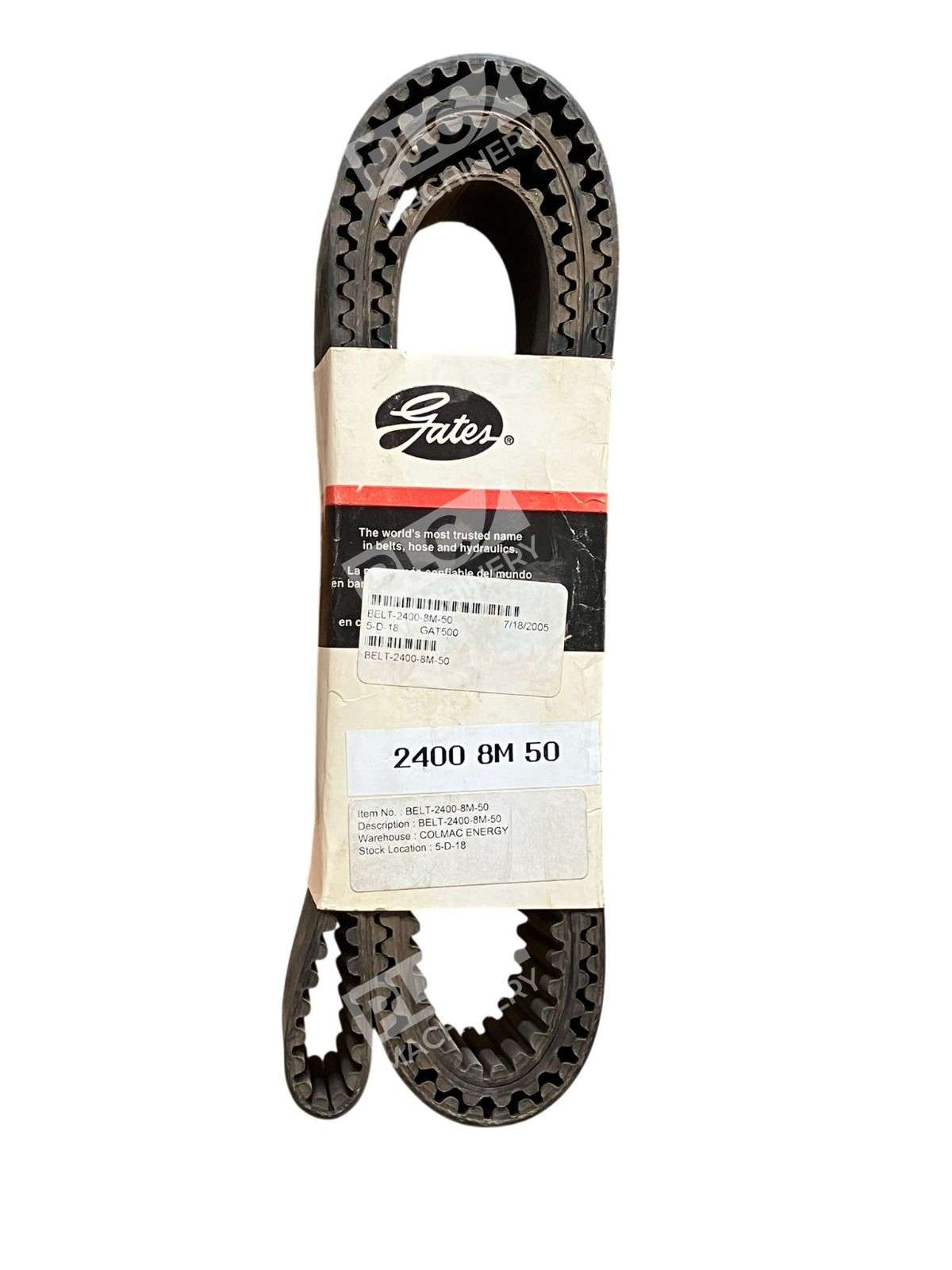 Gates 2400-8M-50 PowerGrip HTD Metric Timing Heavy-Duty Belt - Image 8