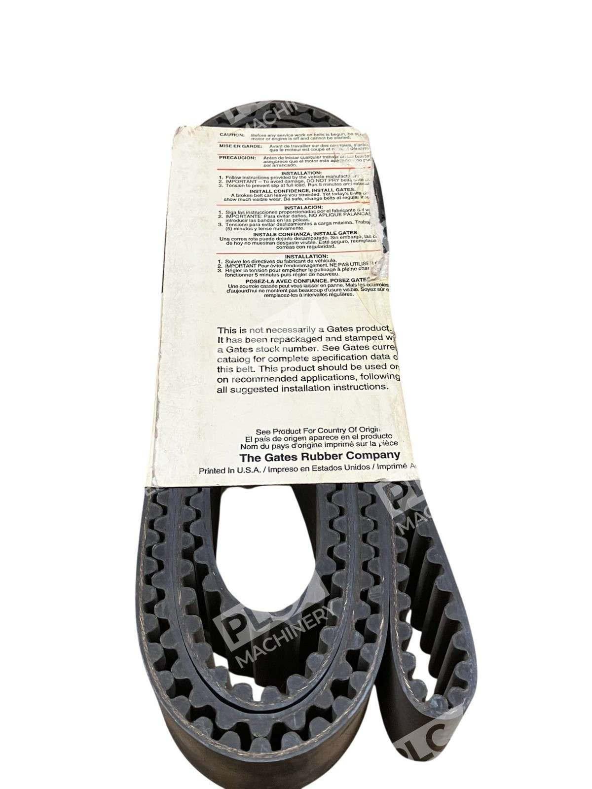 Gates 2400-8M PowerGrip Synchronous HTD Metric Timing Belt - Image 8