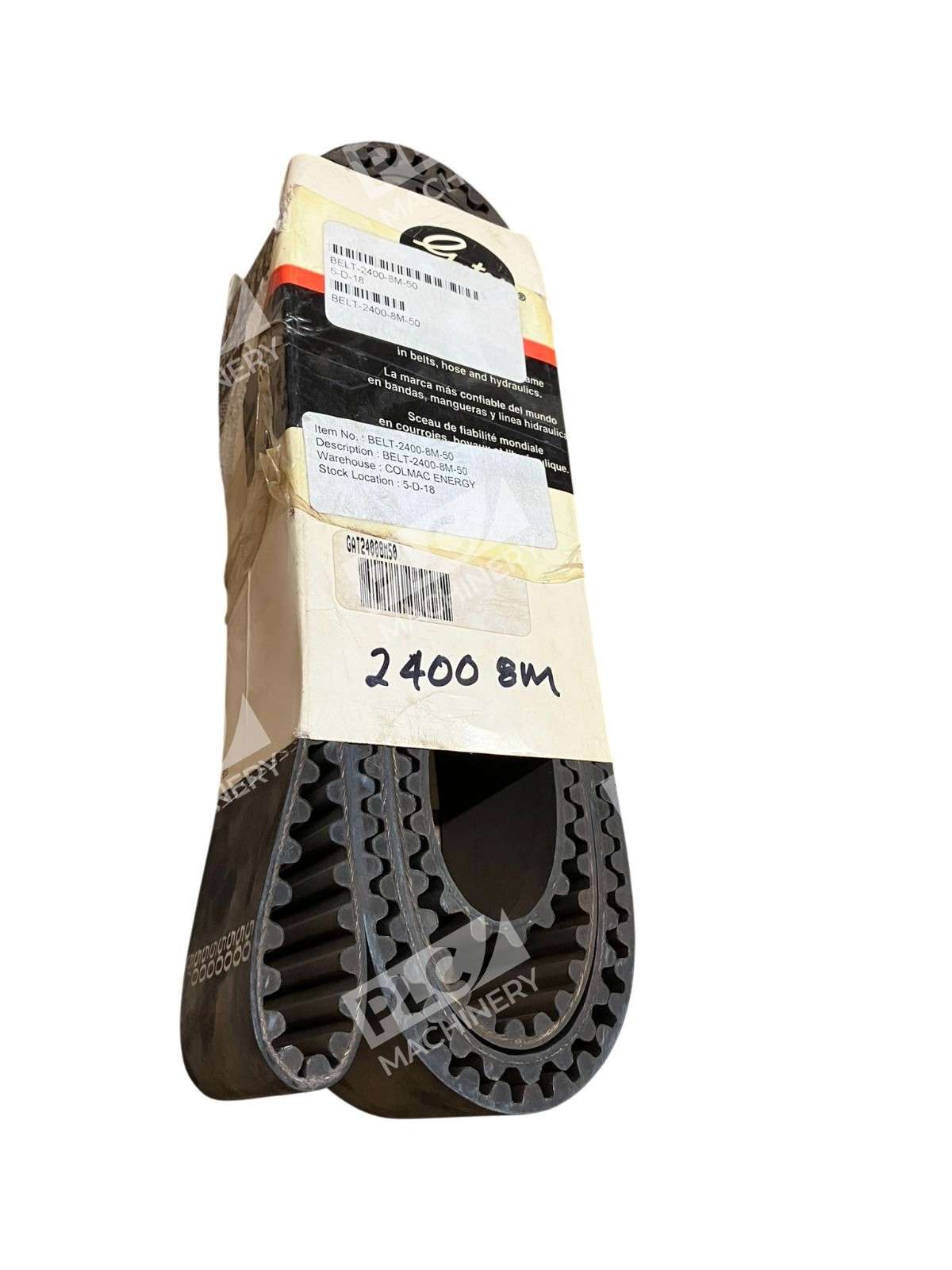 Gates 2400-8M PowerGrip Synchronous HTD Metric Timing Belt - Image 3