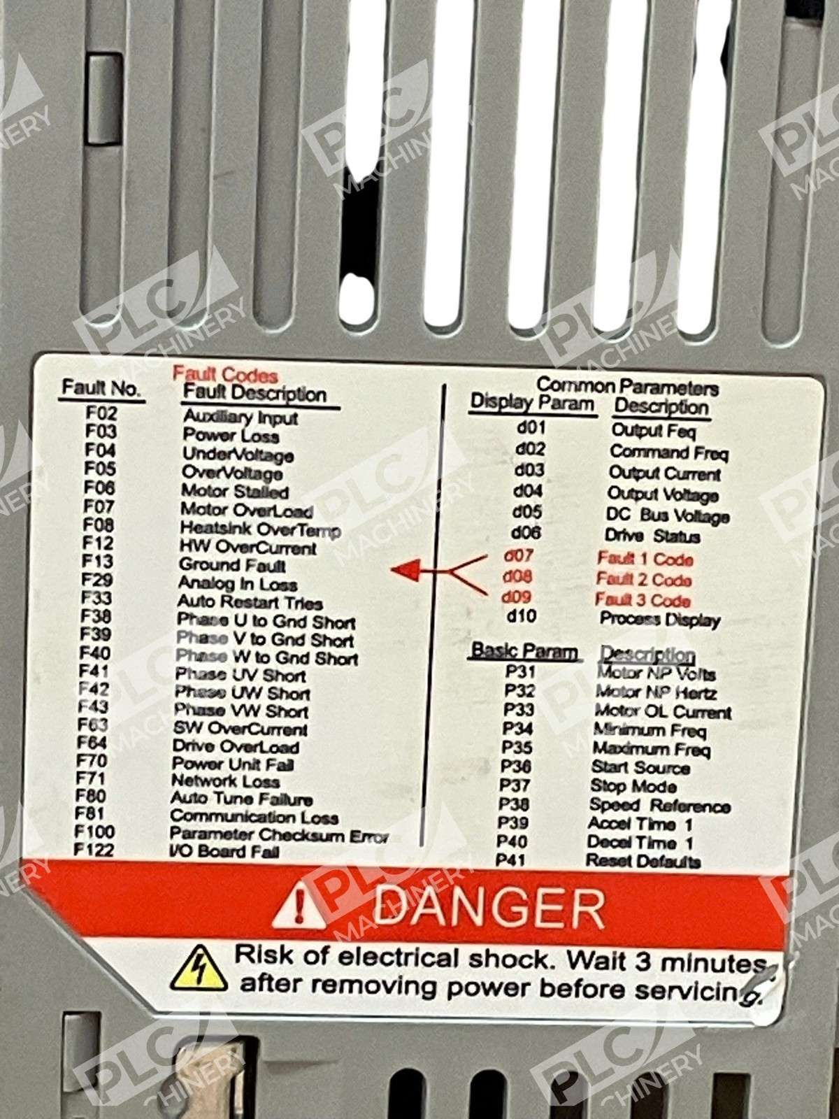 Allen-Bradley 22B-D1P4N104 Series A PowerFlex 40 AC Drive 380-480V AC - Image 7