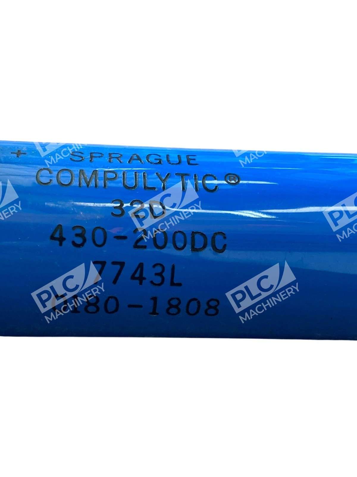 Sprague 430-200DC 32D Compulytic Capacitor 430µF 200VDC 7743L - Image 8