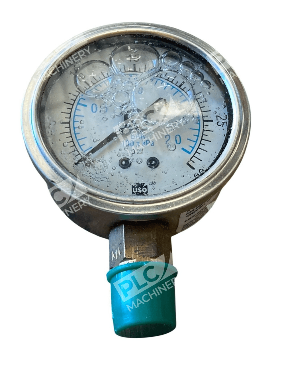 USG nan - USG Liquid-Filled Pressure Gauge 30 PSI / 2.0 BAR