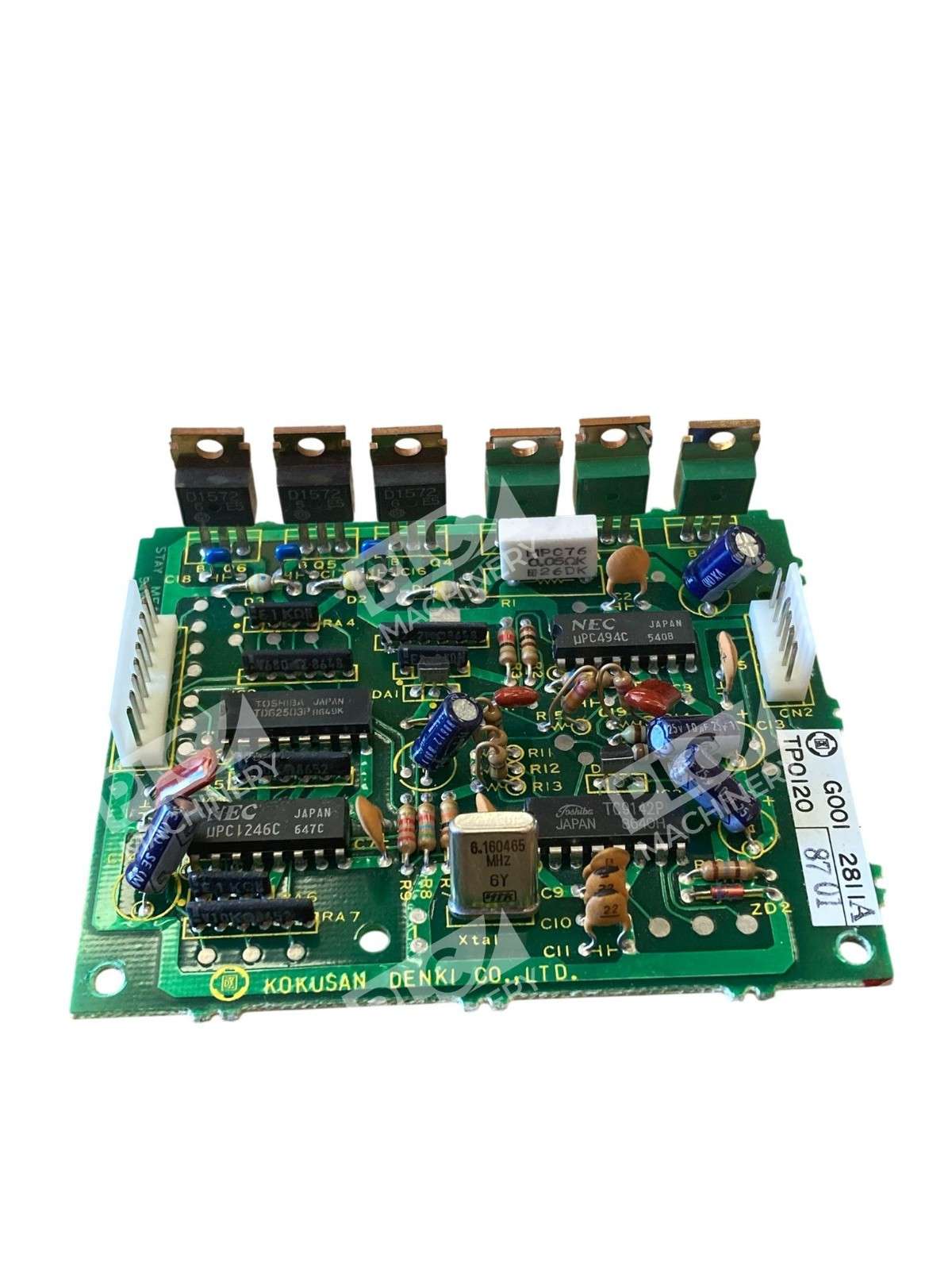Kokusan Denki TP0120 Printed Circuit Board 2811A - Image 3