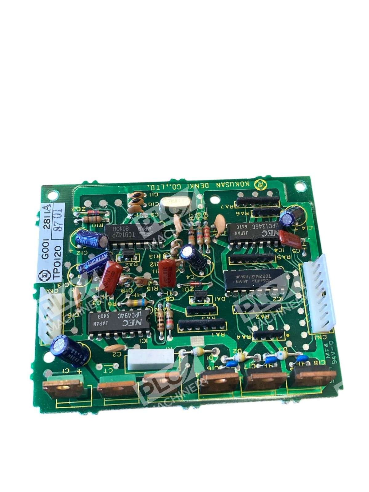 Kokusan Denki TP0120 Printed Circuit Board 2811A - Image 4