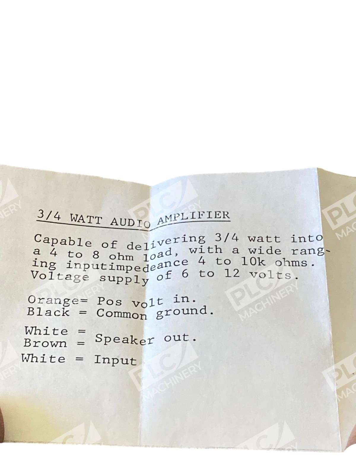 1215 AUDIO AMP Vintage-Style Audio Amplifier Circuit Board 3/4W - Image 10