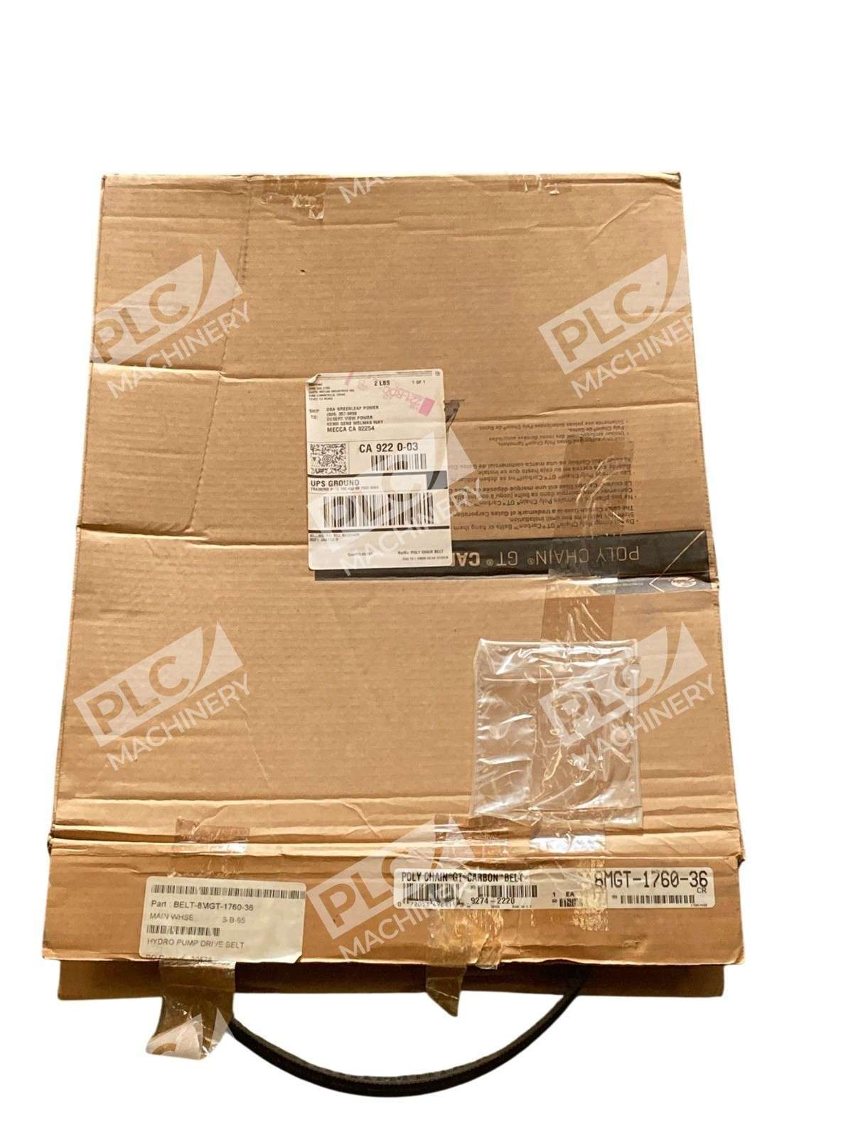 Gates 8MGT-1760-36 Poly Chain GT Carbon Synchronous Drive Belt - Image 2