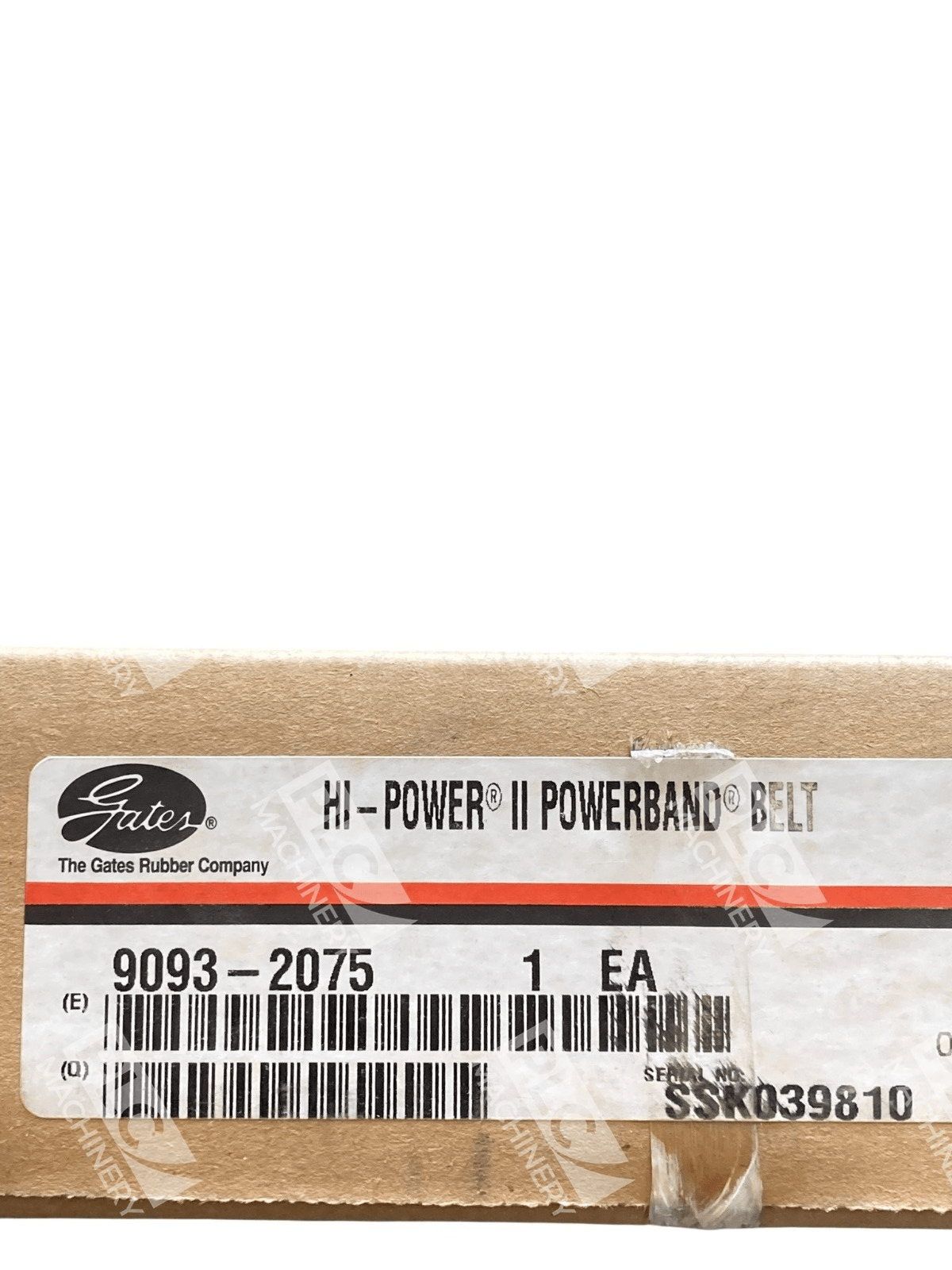 Gates 2/B75 Hi-Power II Powerband Heavy Duty V-Belt - Image 4