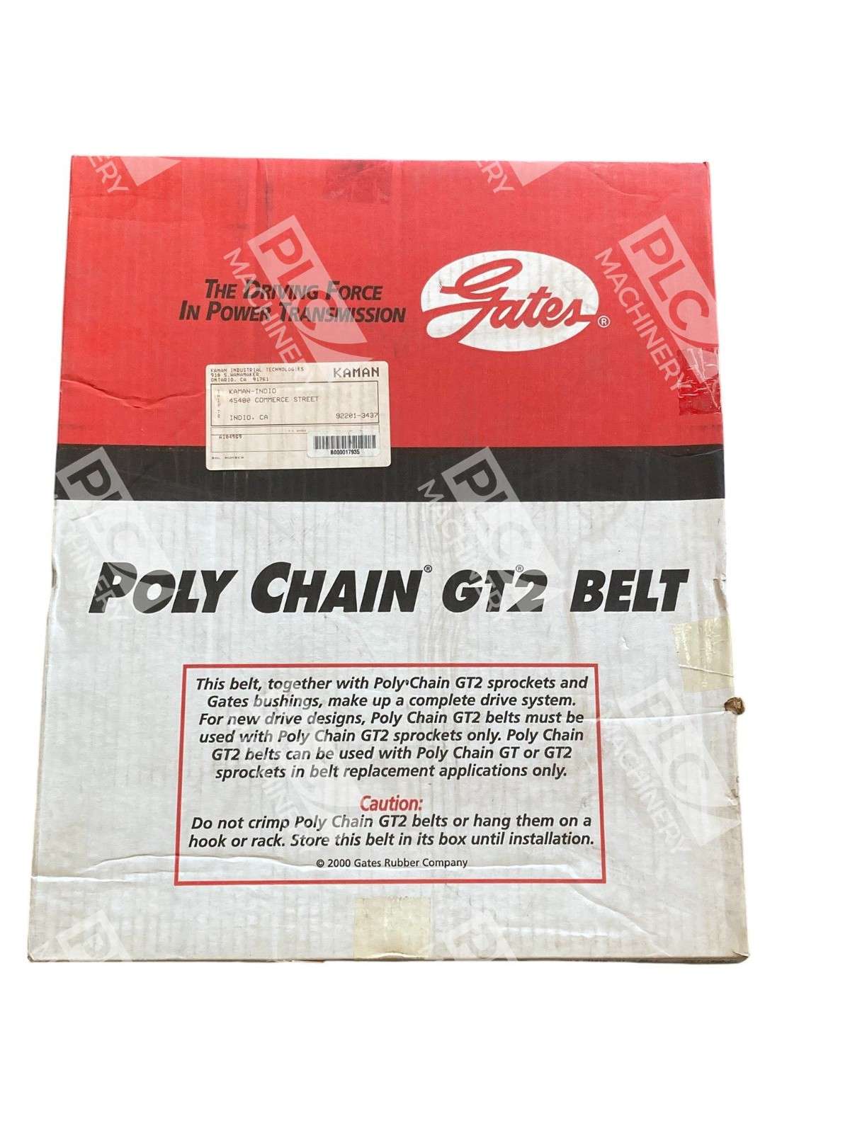 Gates 8MGT-1440-21 - Gates 8MGT-1440-21 Poly Chain GT2 Belt Polyurethane Robust C