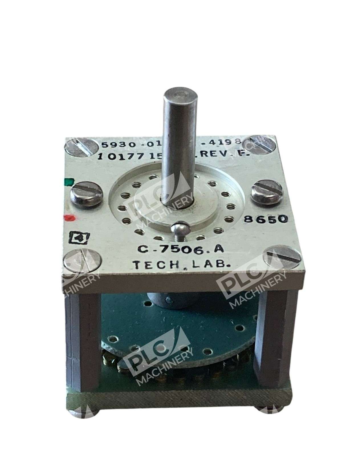 Tech Lab C-7506.A - Tech Lab C-7506.A Rotary Switch 5930-01-081-4198 Rev F Preci
