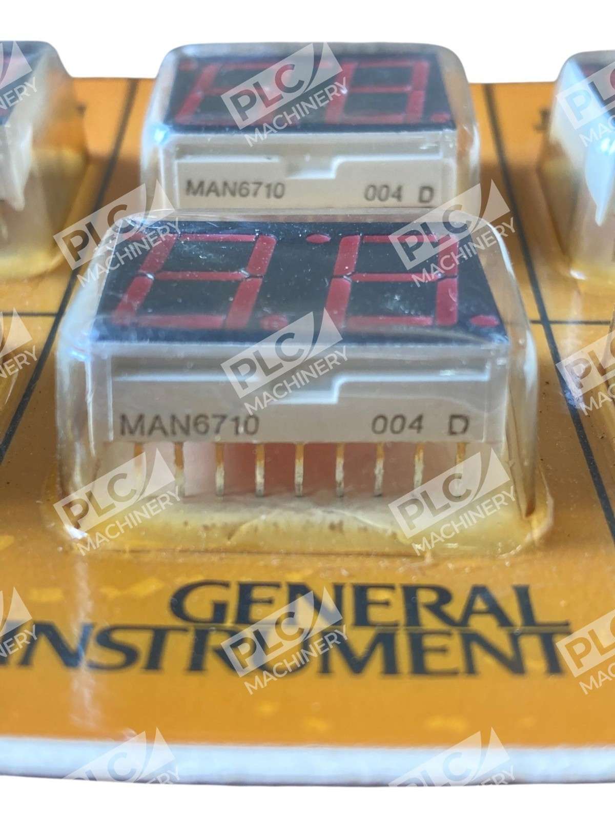 General Instrument MAN6710 004D Red LED 7-Segment Display Pack of 10 - Image 8