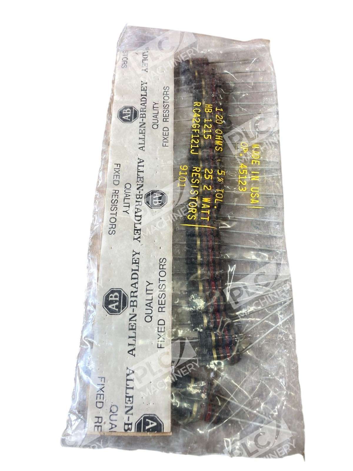Allen Bradley RC42GF121J Fixed Carbon Comp Resistors Rockwell Automation - Image 4