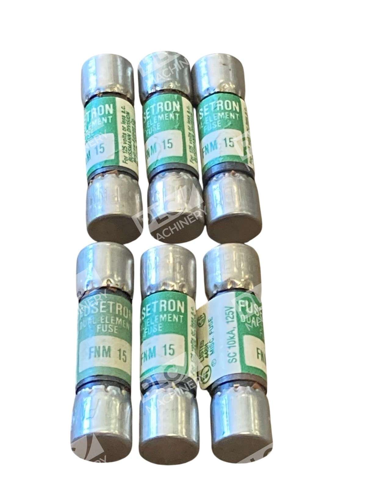 Bussmann FNM-15 - Bussmann Fusetron FNM-15 Dual-Element Time-Delay Fuse Lots o