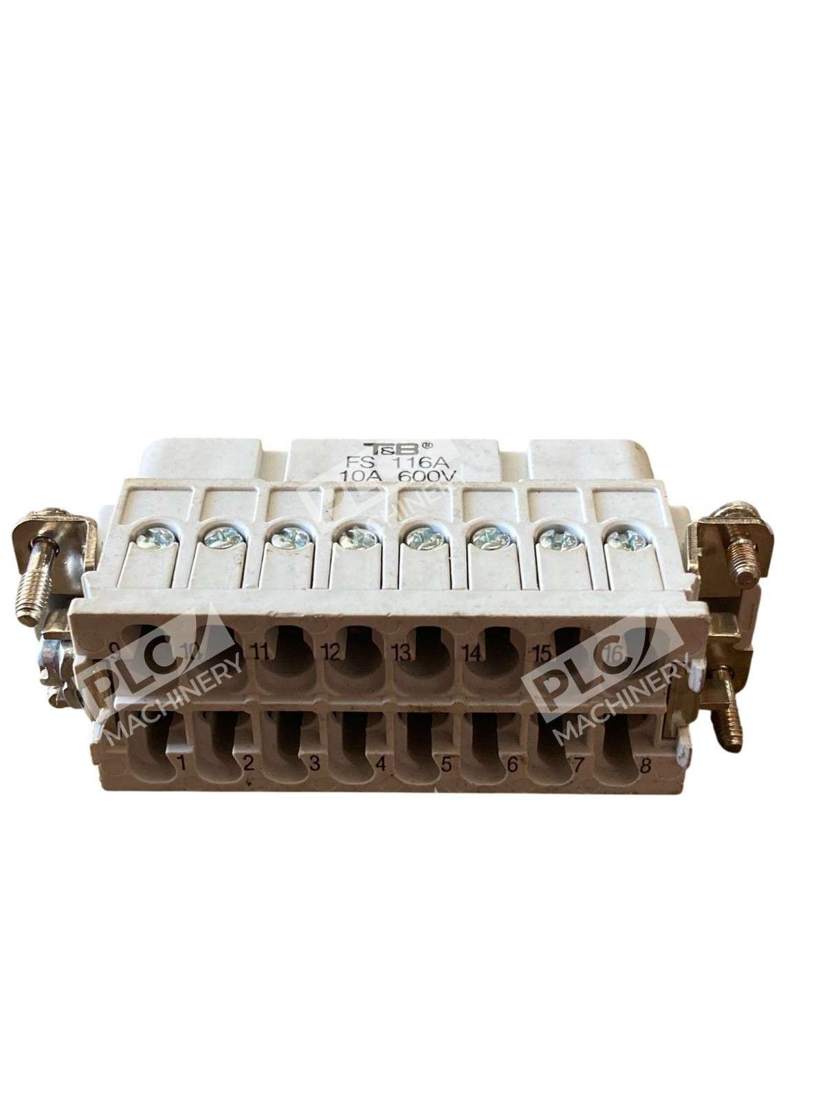 T&B FS116A - T&B FS116A 10A 600V Terminal Block Connector