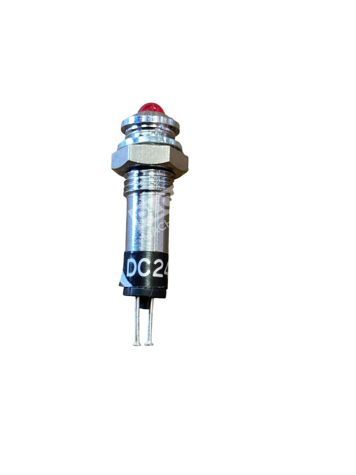 DC 24V Red LED Indicator Pilot Light Panel Mount Metal Signal Lamp Lots of 39 - Image 5