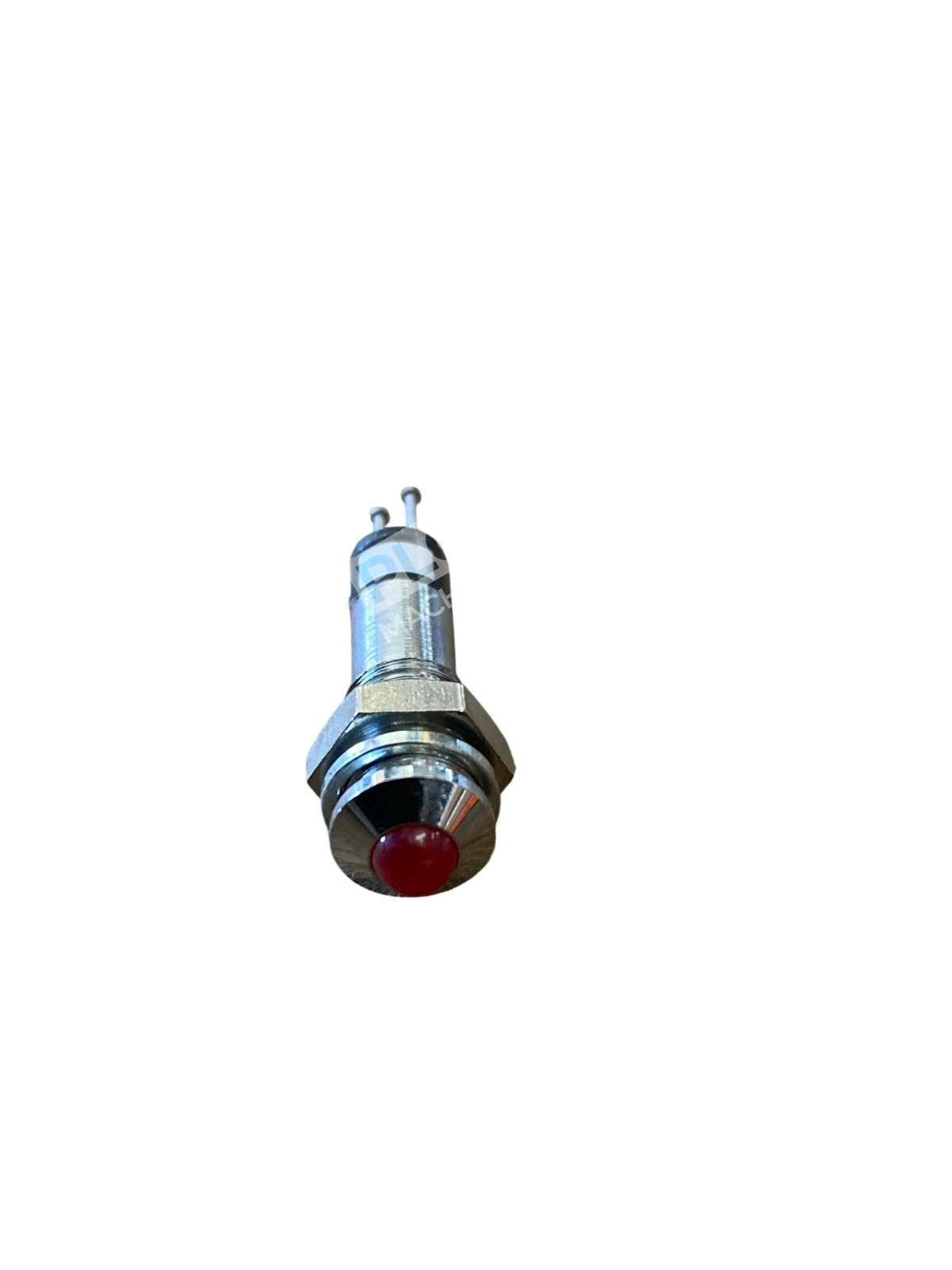 DC 24V Red LED Indicator Pilot Light Panel Mount Metal Signal Lamp Lots of 39 - Image 8