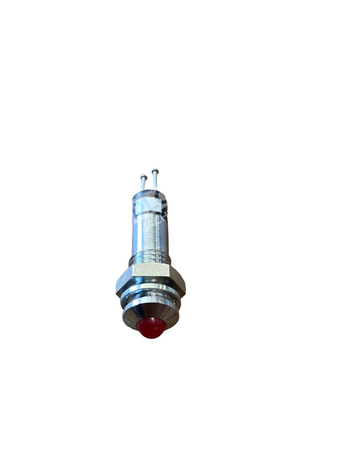 DC 24V Red LED Indicator Pilot Light Panel Mount Metal Signal Lamp Lots of 39 - Image 9