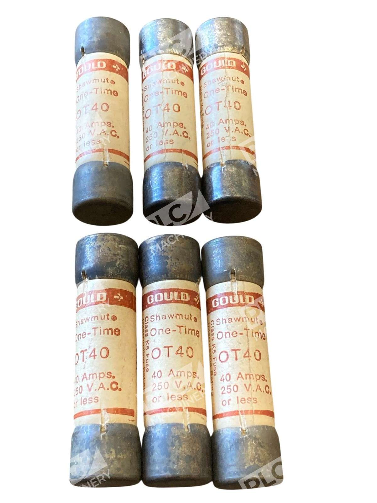Gould Shawmut OT40 - Gould Shawmut OT40 One-Time Fuse 40A 250V Class K5 Fast Acti