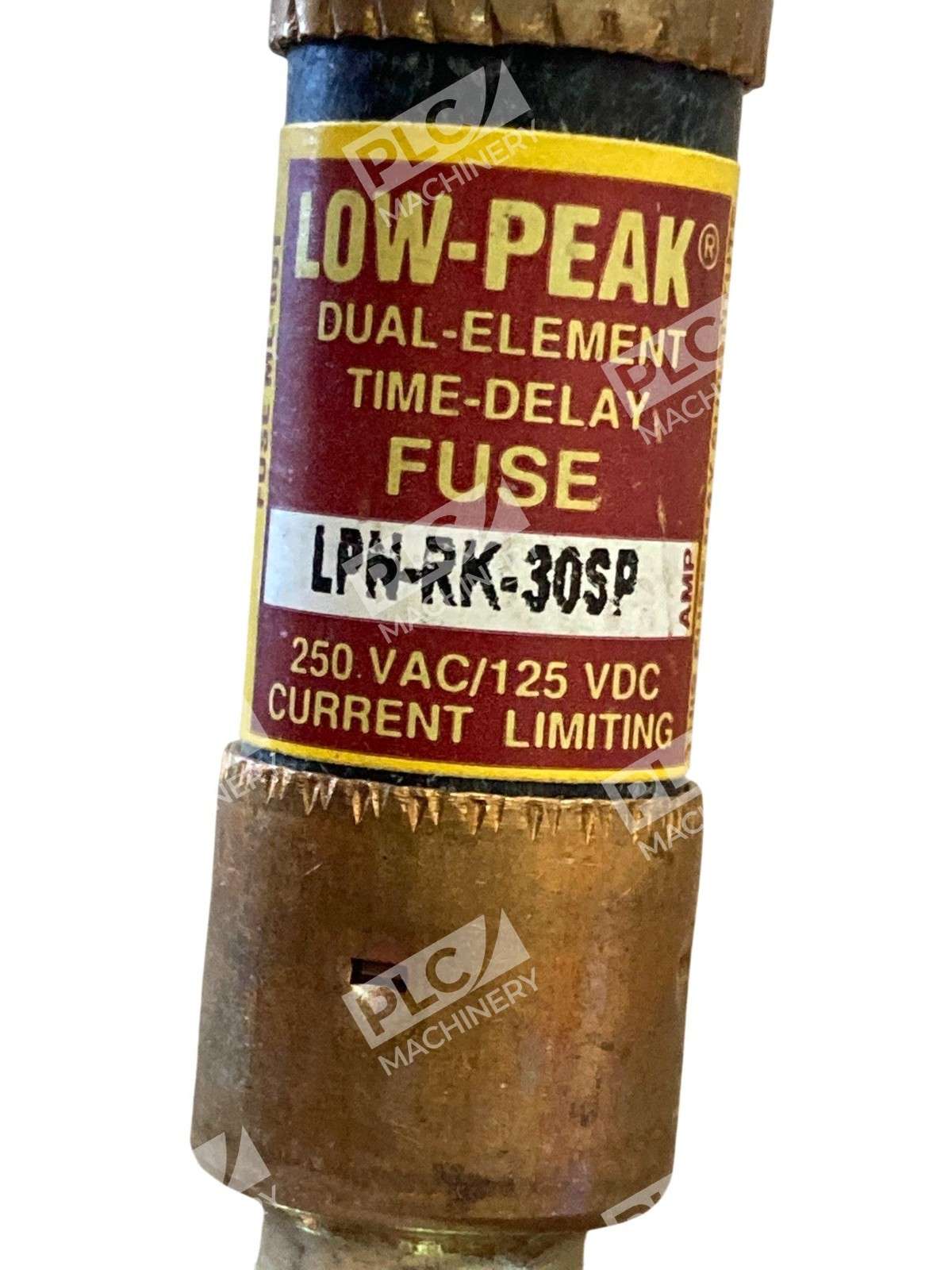 Bussmann Low-Peak LPN-RK-30SP 30A 250V Time-Delay Dual-Element Fuse Lots of 2 - Image 5