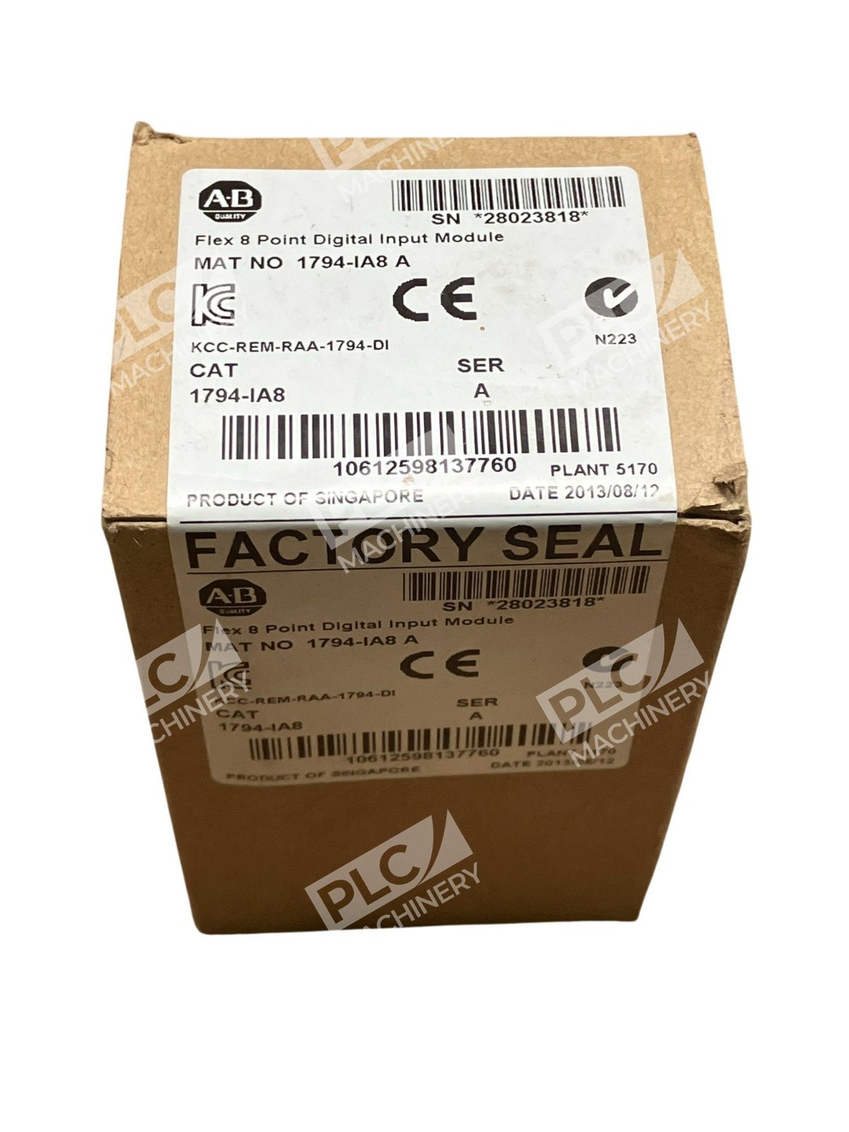 Allen Bradley AB Flex 8 Point Digital Input Module 1794-IA8 /A - Image 2