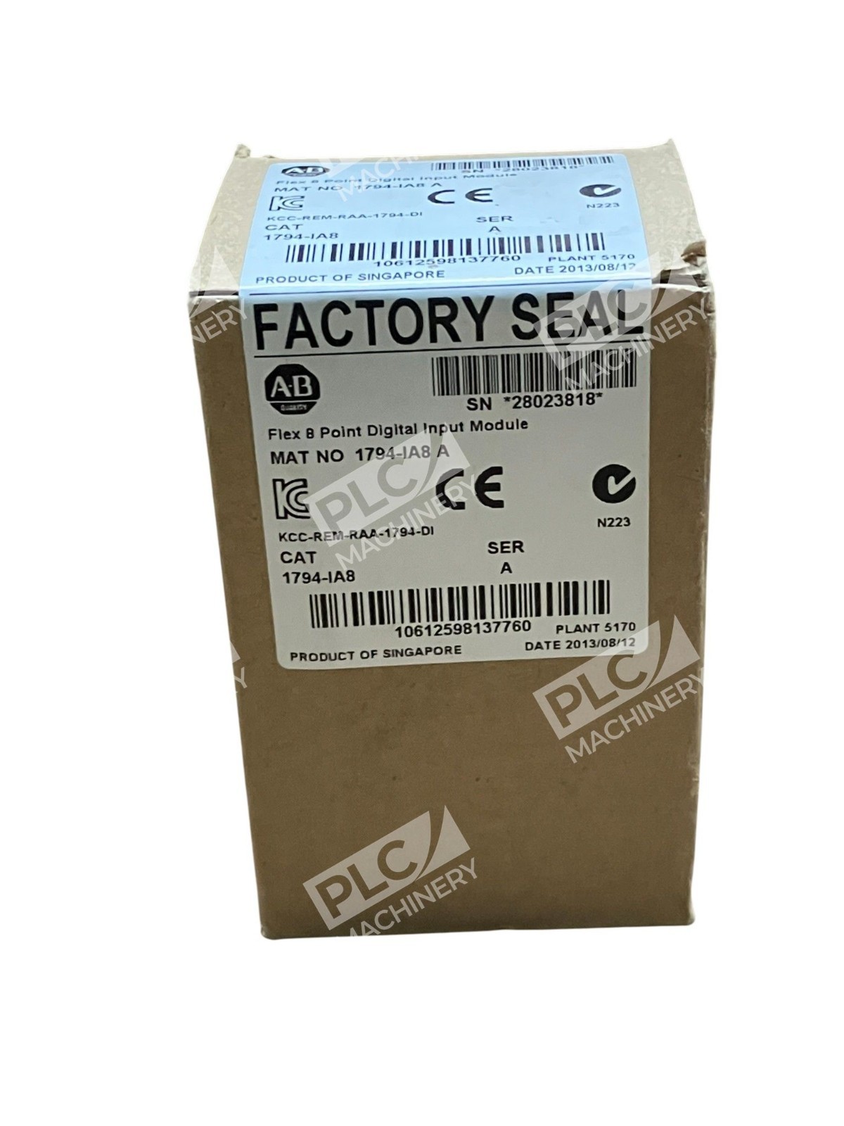Allen Bradley AB Flex 8 Point Digital Input Module 1794-IA8 /A - Image 3