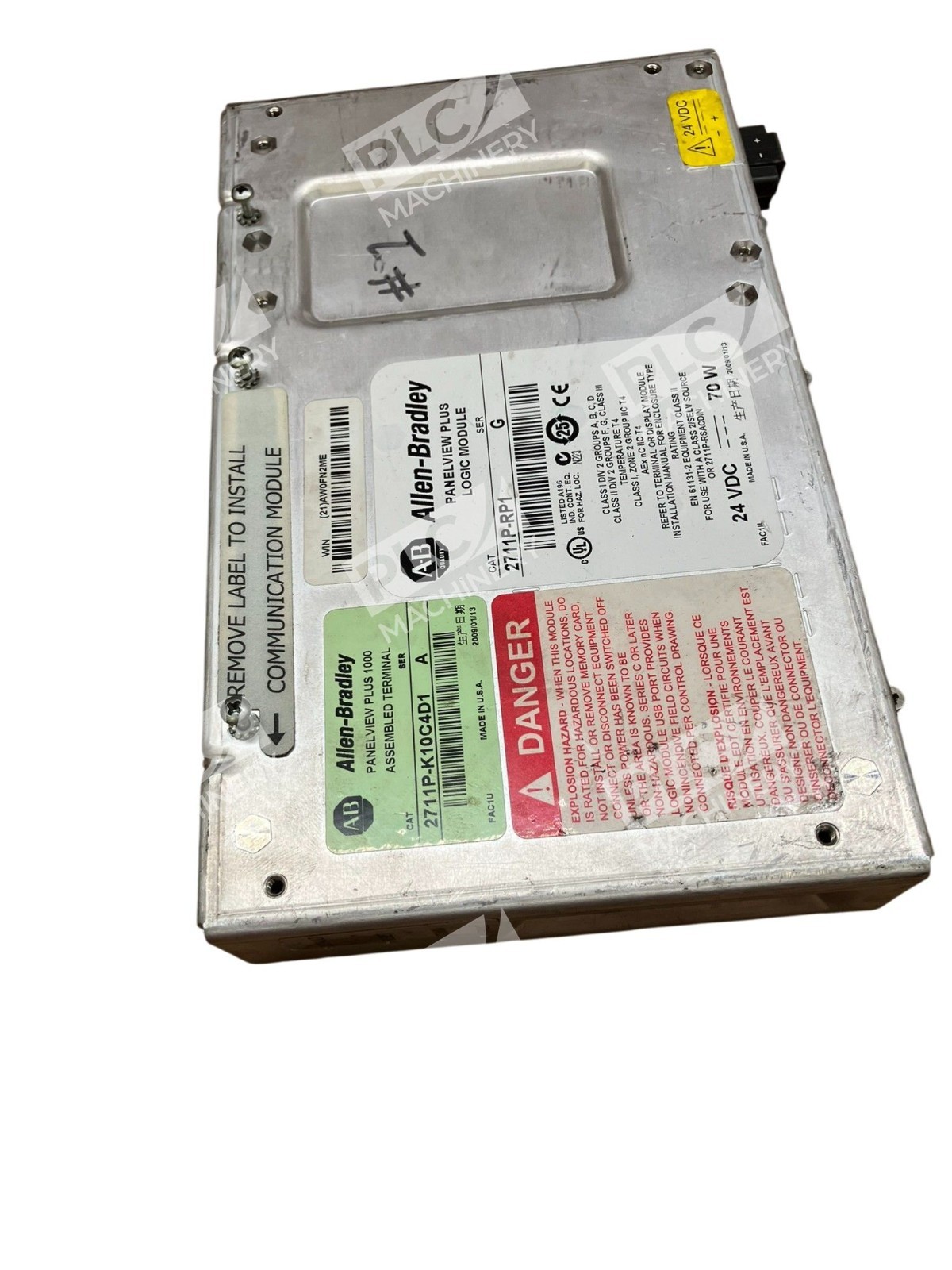 Allen Bradley AB Panelview Plus Logic Module 2711P-RP1 /G - Image 5