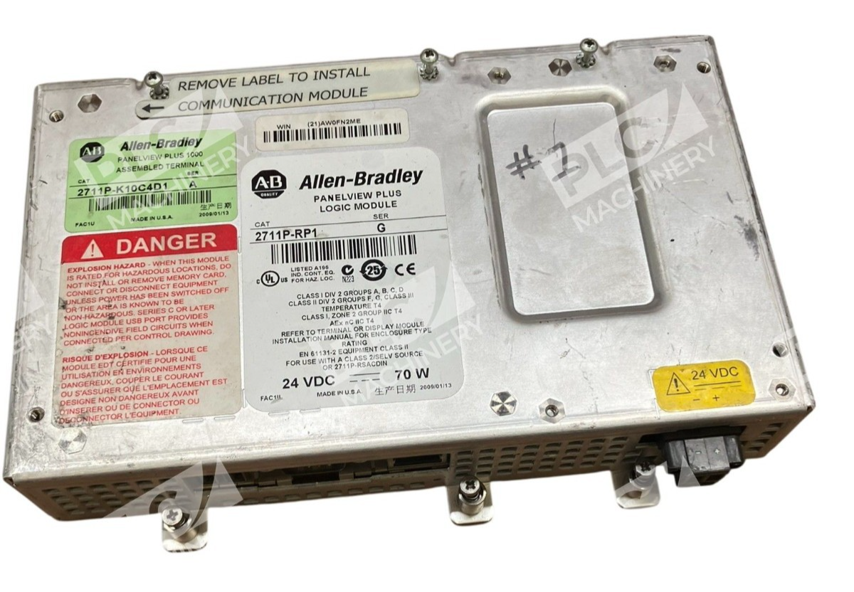 Allen Bradley 2711P-RP1 - Allen Bradley AB Panelview Plus Logic Module 2711P-RP1 /G