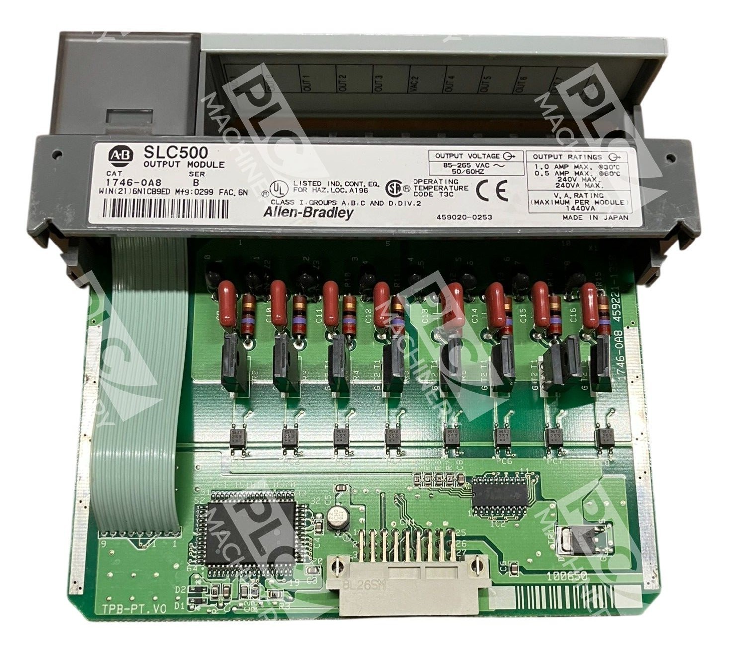 Allen Bradley 1746-OA8 - Allen Bradley 1746-OA8 SLC 500 Series A Series B AB SLC 500
