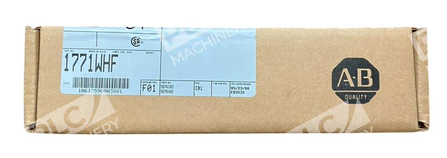 Allen Bradley 1771-WHF AB Swing Arm Fused Rev F01 Rockwell Automation Industrial - Image 2