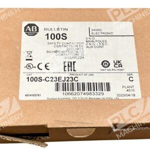 Allen Bradley 100S-C23EJ23C - Allen Bradley AB 24VDC Safety Contactor 100S-C23EJ23C /C