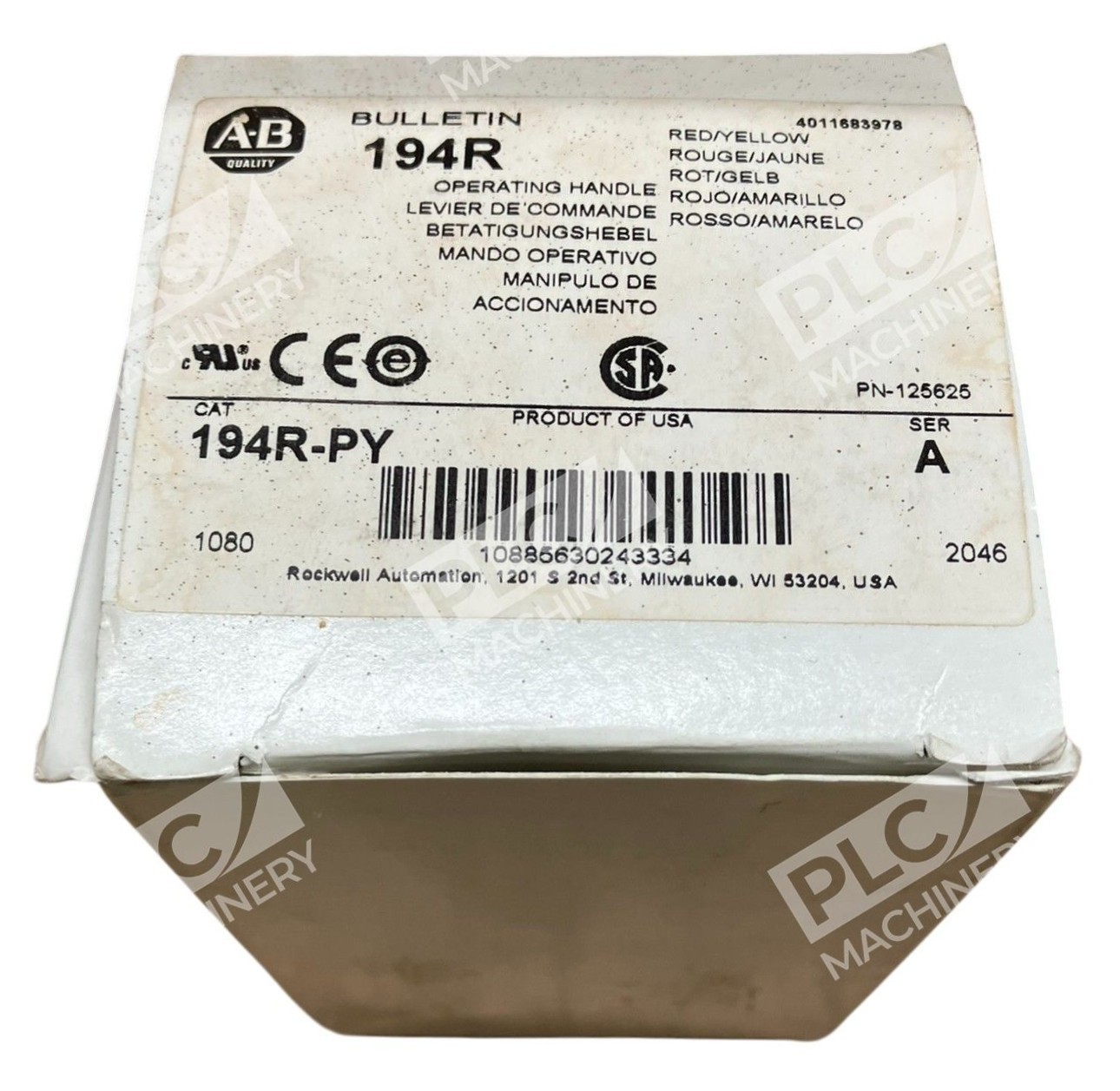 Allen Bradley 194R-PY upd0804342- Series A AB Redellow Operating Rockwell - Image 2
