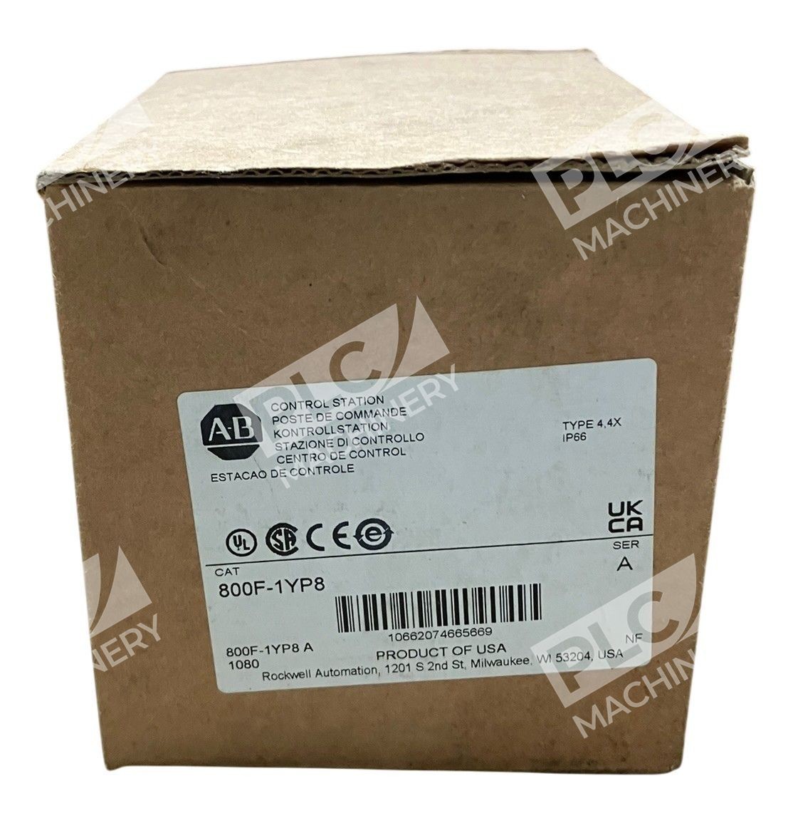 Allen Bradley 800F-1YP8 - Allen Bradley 800F-1YP8 Series A AB Type 4 Control Station R