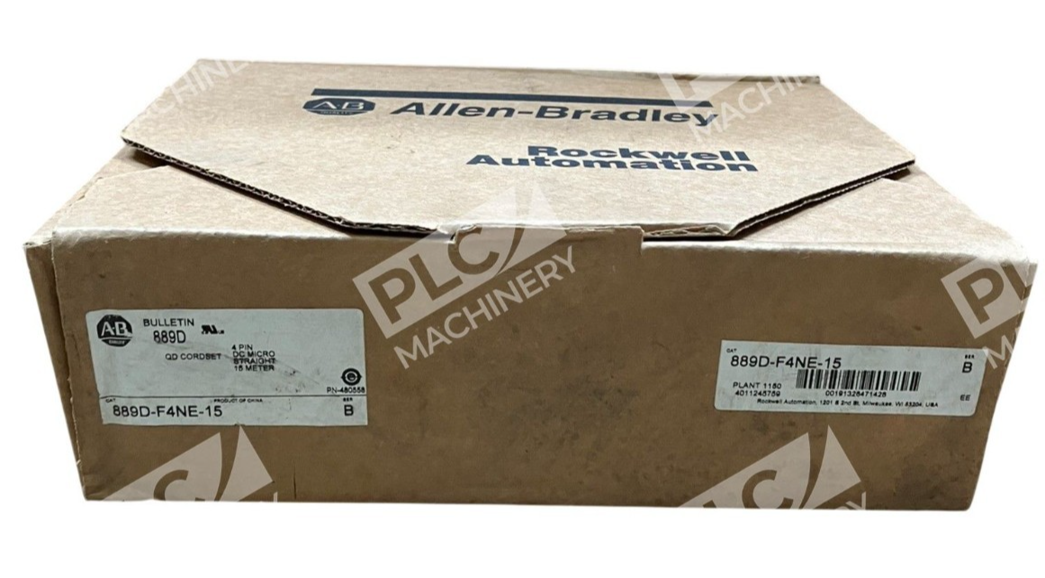 Allen Bradley 889D-F4NE-15 AB 15 Meter 4 Pin DC Micro Straight QD Rockwell - Image 2