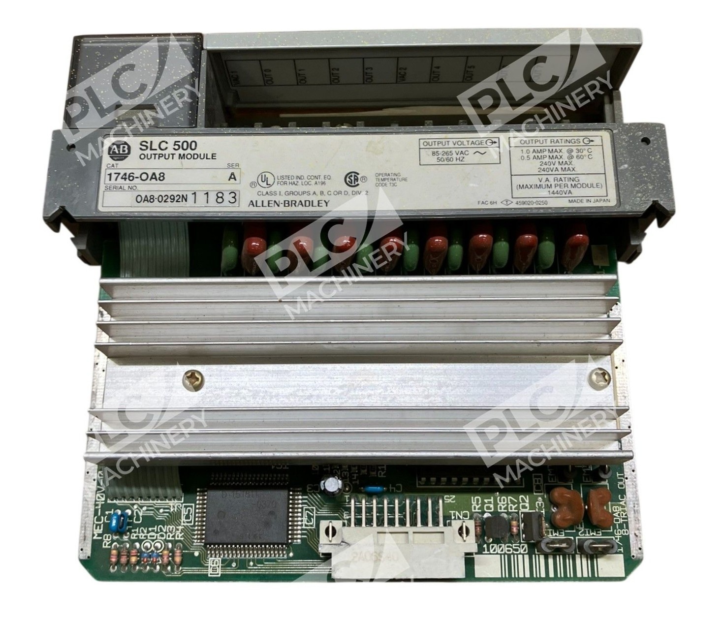 Allen Bradley AB SLC 500 Output Module 1746-OA8 /A - Image 2