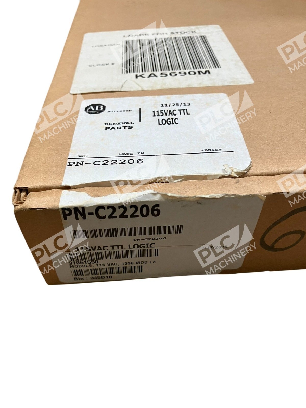 Allen Bradley AB Renewal Parts 115VAC TTL Logic C22206 - Image 3