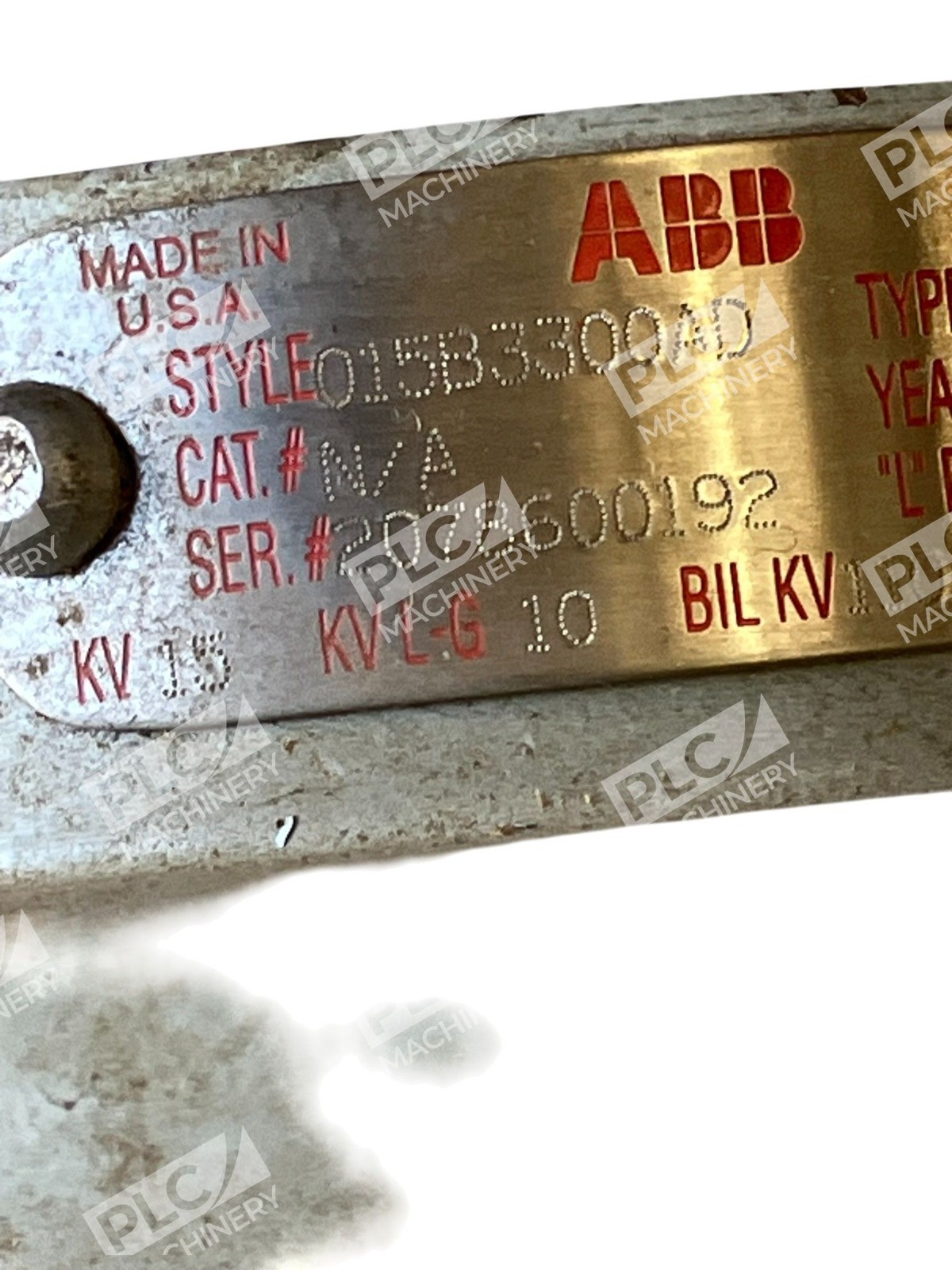 015B3300AD - ABB - "L"DIM23.5 3300Amps Bushing - Image 3