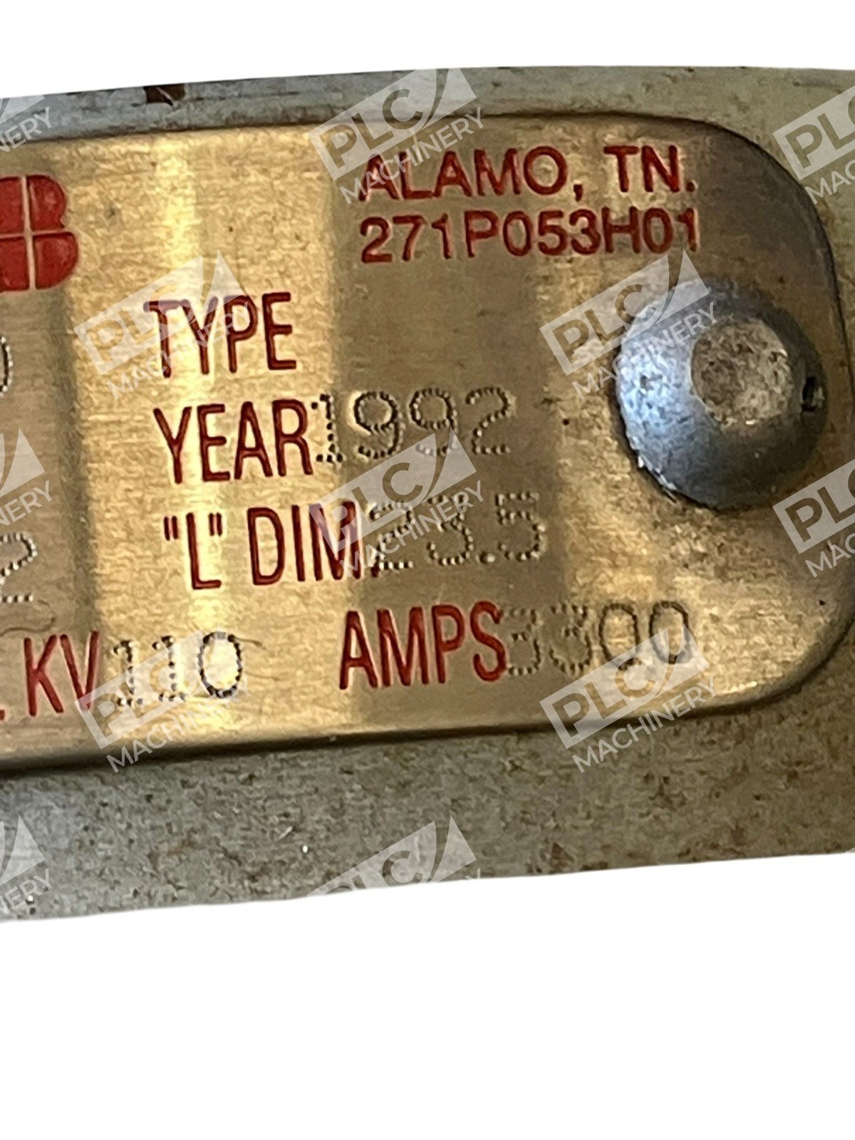 015B3300AD - ABB - "L"DIM23.5 3300Amps Bushing - Image 4