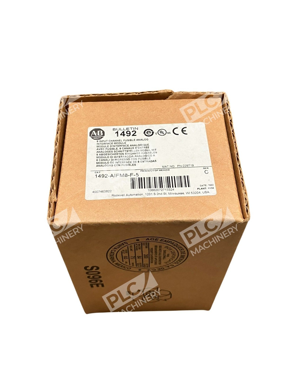 Allen Bradley 1492-AIFM8-F-5 Series C 8 Input Channel Fusible Analog Rockwell - Image 2