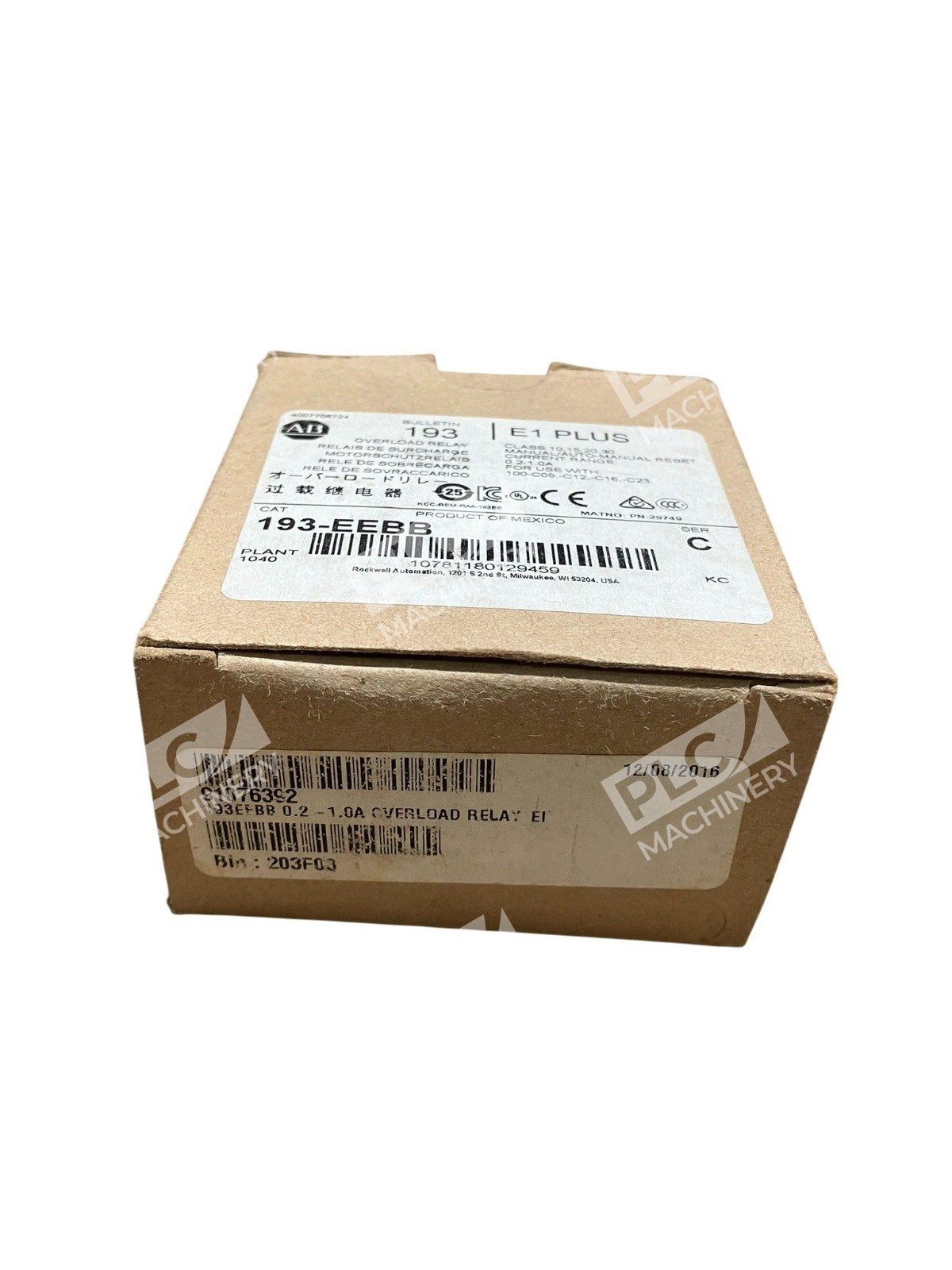 Allen Bradley 193-EEBB Series C AB E1 Plus Overload Relay Rockwell Automation - Image 3