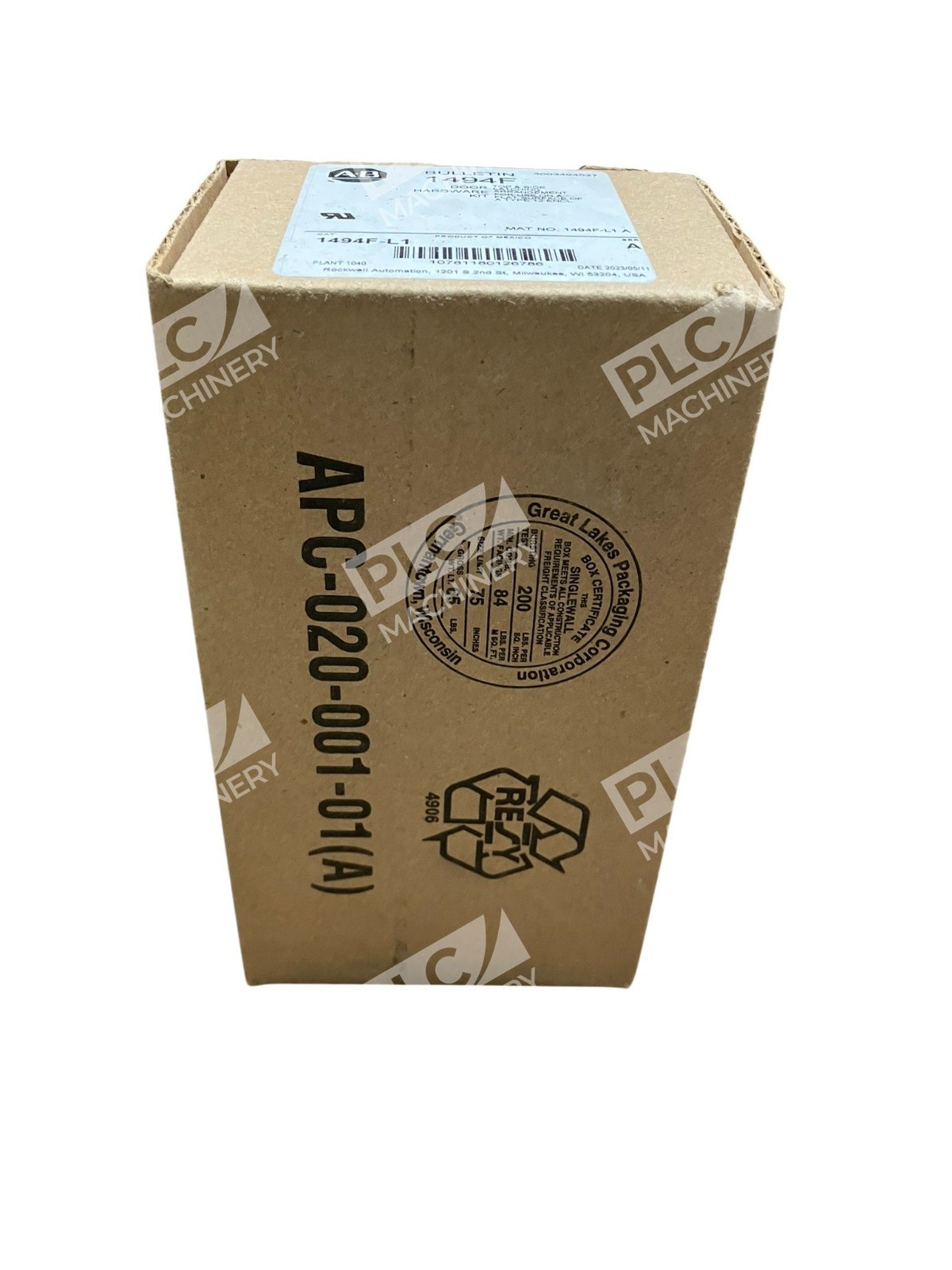 Allen Bradley 1494F-L1 Series A AB Top & Side Latching Door Hardware Kit - Image 3