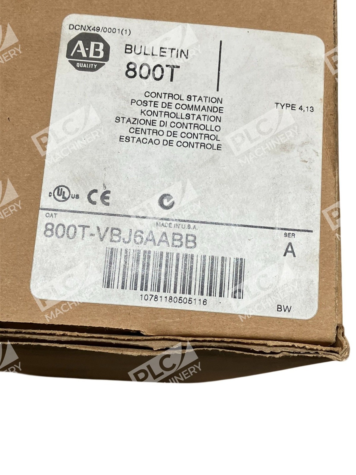 Allen Bradley AB Control Station 800T-VBJ6AABB /A - Image 4
